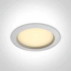 Oprawa podtynkowa WHITE 25W IP54 CCTV 230V 10125B/W/V ONE LIGHT
