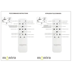 Wentylator sufitowy LED Mantra Slim Fan 9055MA - zdjęcie dodatkowe 1