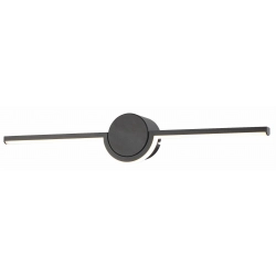 kinkiecik.pl Almyrida - kinkiet łazienkowy LED czarny mat. 1x6W 235921-02 Reality