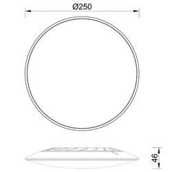 Lampa sufitowa Mantra Slim CCT 8690MA - zdjęcie dodatkowe 1