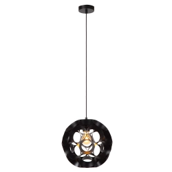 HANNELORE Lampa wisząca Ø 30 cm 1xE27 czarny 10423/30/30 Lucide - zdjęcie produktu
