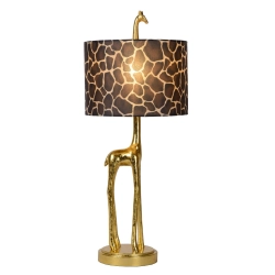 EXTRAVAGANZA MISS TALL Lampa stołwa Ø 25 cm 1xE27 złoty mat / mosiądz 10506/81/02 Lucide - zdjęcie produktu