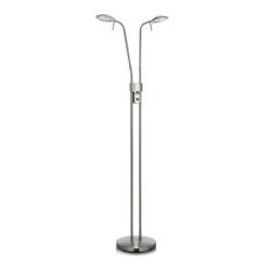 kinkiecik.pl Lampa podłogowa stal 2L HUDSON 105583 Markslojd