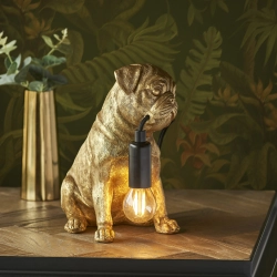 Lampa stołowa Pug puppy 107324 ENDON