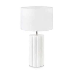 kinkiecik.pl Lampa stołowa COLUMN Table 1L White/White 108220 Markslojd