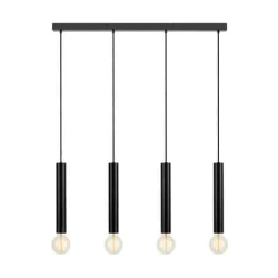 kinkiecik.pl Lampa wisząca SENCILLO Pendant 4L Black 108264 Markslojd