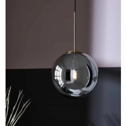 kinkiecik.pl Lampa wisząca DIONE Pendant 1L Smoke/Antique 108268 Markslojd