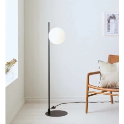kinkiecik.pl Lampa podłogowa DIONE Floor 1L Black/White 108273 Markslojd
