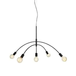 kinkiecik.pl Lampa wisząca CRUX Pendant 5L Black 108282 Markslojd