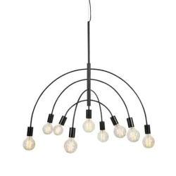kinkiecik.pl Lampa wisząca LAVELLO Pendant 9L Black 108288 Markslojd