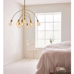 kinkiecik.pl Lampa wisząca LAVELLO Pendant 9L Brass 108289 Markslojd