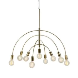 kinkiecik.pl Lampa wisząca LAVELLO Pendant 9L Brass 108289 Markslojd