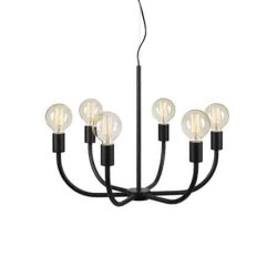kinkiecik.pl Lampa wisząca AMISTOSO Pendant 6L Black 108290 Markslojd