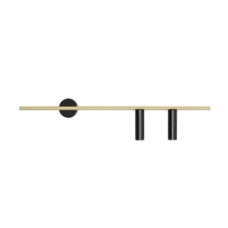 KINKIET TREVO 2 CZARNY BRASS (prawy) 1083D40_2 ALDEX - zdjęcie produktu