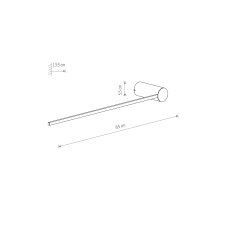 Kinkiet ARM LED M 4000K 10855 Nowodvorski - zdjęcie dodatkowe 1