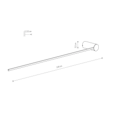 Kinkiet ARM LED L 4000K 10856 Nowodvorski - zdjęcie dodatkowe 1