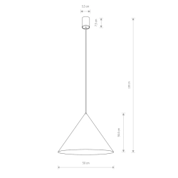 Lampa wisząca ZENITH L 10872 Nowodvorski - zdjęcie dodatkowe 1