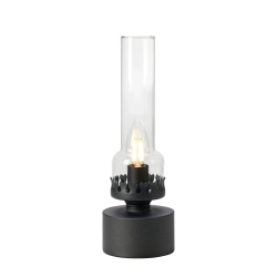 KANDELLA Lampa stołowa Sandy Black/Clear 108786 Markslojd