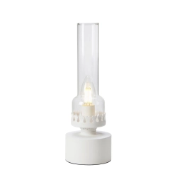 KANDELLA Lampa stołowa Sandy White/Clear 108787 Markslojd