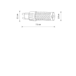 BULB LED G9 7W 4000K ANGLE 360 10933 Nowodvorski - zdjęcie dodatkowe 1