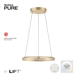 Lampa wisząca Pure E-loop Matowy Mosiądz 2551-60 Paul Neuhaus - zdjęcie produktu