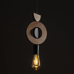 Lampa wisząca DROPS WOOD D 11176 Nowodvorski - zdjęcie dodatkowe 1