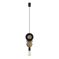 Lampa wisząca DROPS WOOD E 11177 Nowodvorski - zdjęcie produktu