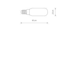 BULB LED E14 T25 4W 11525 Nowodvorski - zdjęcie dodatkowe 1