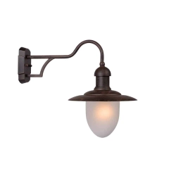 Kinkiet ARUBA Ø 25 cm 1xE27 IP44 Rust Brown 11871/01/97 Lucide - zdjęcie produktu