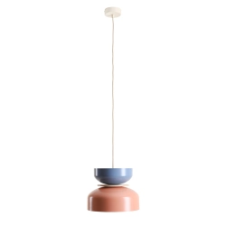Lampa sufitowa TULA LIGHT CORAL + DUSTY BLUE (30 + 22) 1132G11_16_J Aldex - zdjęcie produktu