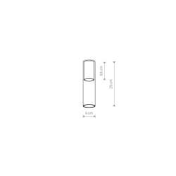 Klosz CAMELEON CYLINDER M 12050 Nowodvorski - zdjęcie dodatkowe 1