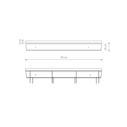 Puszka CAMELEON CANOPY C 780 12065 Nowodvorski - zdjęcie dodatkowe 1