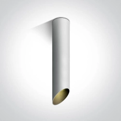 kinkiecik.pl Litochoro 12105E2/W/B biała oprawa sufitowa z czarnym odbłyśnikiem i oprawką GU10 MR16 10W ONE LIGHT