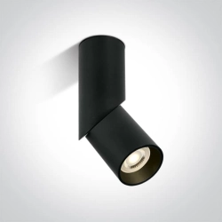 kinkiecik.pl Davos 12105E4/B czarna regulowana oprawa sufitowa z oprawką GU10 10W dark light ONE LIGHT
