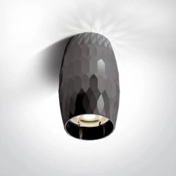 kinkiecik.pl Monolitos 12105H/DC ciemna chromowana oprawa sufitowa z oprawką GU10 MR16 10W 100-240V ONE LIGHT