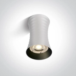 kinkiecik.pl Milas 12105L/W biała oprawa sufitowa GU10 MR16 10W 100-240V ONE LIGHT