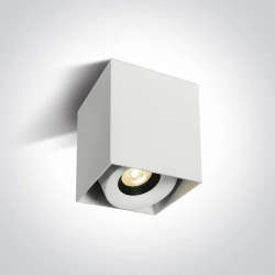 kinkiecik.pl Samarina 12108XA/W/W biały cylinder COB LED 3000K; zasilacz dimmm 350mA o stałym napięciu w komplecie ONE L