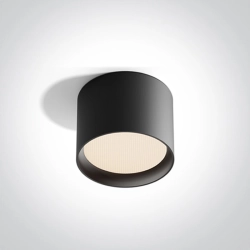 CZARNA OPRAWA SUFITOWA 12W CCTV UGR19 IP44 230V 12112D/B/V ONE LIGHT