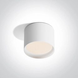 BIAŁA OPRAWA SUFITOWA 12W CCTV UGR19 IP44 230V 12112D/W/V ONE LIGHT