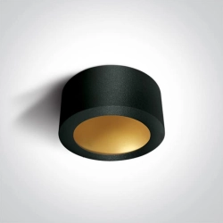 kinkiecik.pl Oltu 2 12116FD/B/BS czarny cylinder sufitowy LED 16W 3000K 230V dark light; w komplecie nieściemnialny zasi