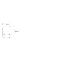 WHITE 25W WW IP20 230V 12125R/W/W ONE LIGHT