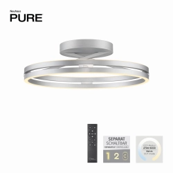Lampa sufitowa Pure Loop Aluminium 6552-95 Paul Neuhaus - zdjęcie produktu