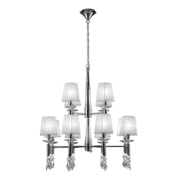 Lampa wisząca Mantra Tiffany Chrome 3850MA - zdjęcie produktu