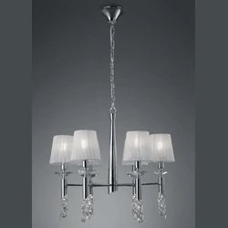 Lampa wisząca Mantra Tiffany Chrome 3851Ma - zdjęcie dodatkowe 1