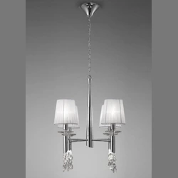 Lampa wisząca Mantra Tiffany Chrome 3852MA - zdjęcie produktu