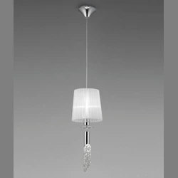 Lampa wisząca Mantra Tiffany Chrome 3861MA - zdjęcie produktu