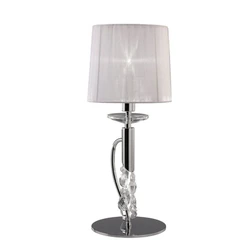 Lampa biurkowa Mantra Tiffany Chrome 3868MA - zdjęcie produktu