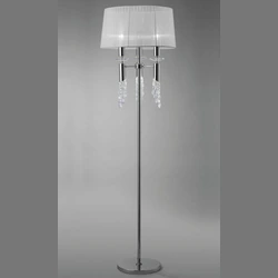 Lampa podłogowa Mantra Tiffany Chrome 3869MA - zdjęcie produktu