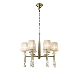 Lampa wisząca Mantra Tiffany Antique Brass 3871MA - zdjęcie produktu