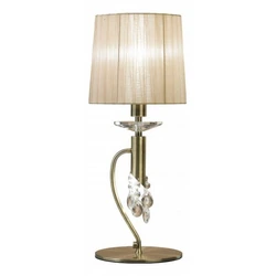 Lampa biurkowa Mantra Tiffany Antique Brass 3888MA - zdjęcie produktu